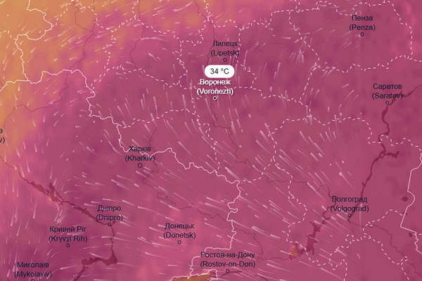 В Воронеже пал температурный рекорд 60-летней давности
