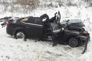 Из-за снегопада на трассах Воронежской области резко увеличилось число ДТП с жертвами