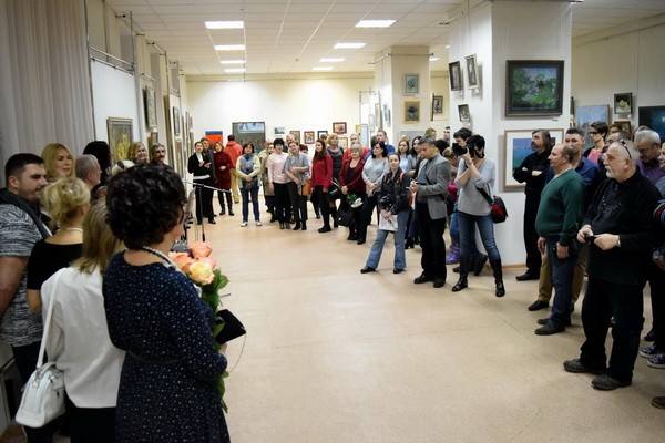 В зале Союза художников на Пушкинской открылась необычная выставка «Азартная партия»