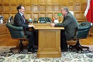Алексей Гордеев обсудил с Александром Латушко кандидатуры на должность министра культуры