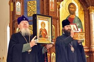 В Воронеж прибыли мощи святого Вонифатия