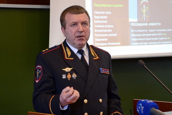 Назначен новый глава Воронежской милиции – генерал-лейтенант Михаил Бородин
