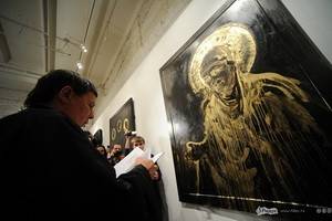 Выставку «Духовная брань» в Галерее Марата Гельмана снова «заминировали»