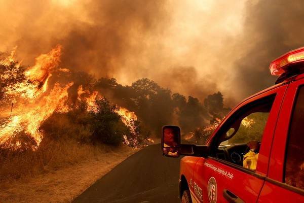 К вопросу о климатическом оружии: в Калифорнии рекордная жара и сильные пожары