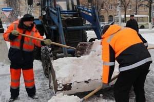 Мэрия Воронежа объявила войну снегу