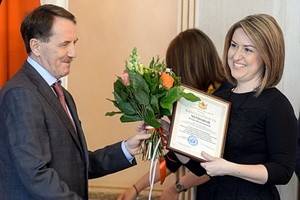 Губернатор поздравил «Воронежских девчат» с полувековым юбилеем