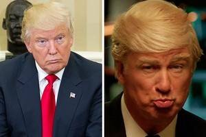 Дональд Трамп возмутился тем, как его изображает Алек Болдуин, актёр ответил новоизбранному президенту Америки отповедью