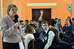 Старшеклассники Воронежа приняли участие в интеллектуальной  игре, посвященной армии