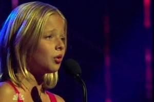 Девочка-сенсация  исполнила оперную арию на программе «Америка ищет таланты»