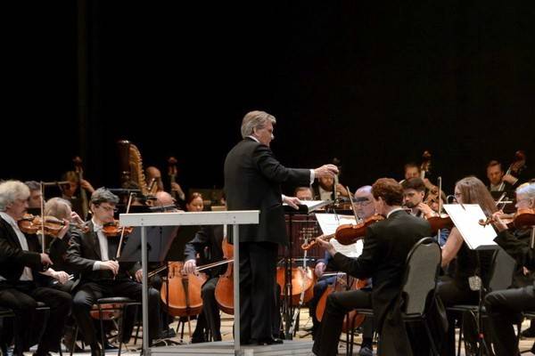 Алексей Гордеев и Татьяна Гордеева побывали на концерте Большого Симфонического оркестра имени Чайковского