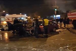 Ночью на улице Лебедева погибли две молодые женщины