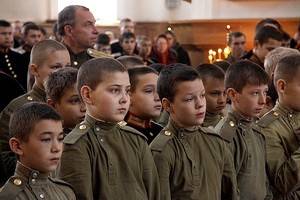 Воронежские кадеты присягнули на верность Отечеству и Православной Церкви