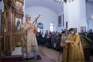 Митрополит Сергий освятил новый храм в Воронеже