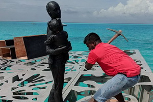 Первая в мире приливная галерея скульптур уничтожена на Мальдивах по приказу властей