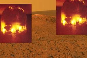 Цивилизация на Марсе была уничтожена ядерными взрывами, утверждает ученый-физик