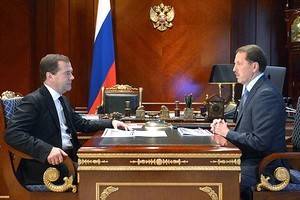 Алексей Гордеев обсудил с Дмитрием Медведевым  особенности развития Воронежской области