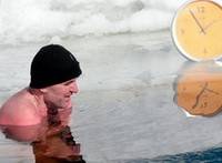 Воронежский морж установил рекорд пребывания в проруби