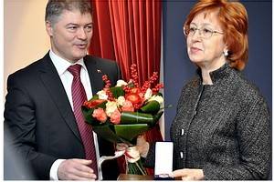 Татьяне Гордеевой вручили медаль Императорского Дома и поблагодарили за поддержку культуры