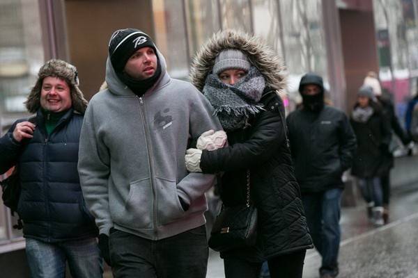 Жителей Нью-Йорка предупредили о приближении циклона-бомбы и новом сильном похолодании