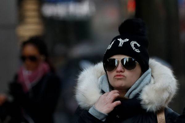 В Нью-Йорке зафиксированы рекордные для ноября холода