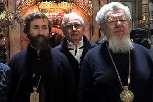 Глава Воронежской митрополии  Сергий и группа паломников посетили Святую Землю