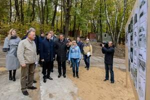 «Зелёный театр» в парке «Динамо» планируют открыть к Платоновскому фестивалю