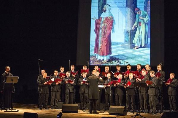 Митрополичий хор «Символ веры» дал концерт с пояснением песнопений Великого поста