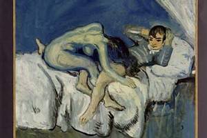 Спорная эротическая  картина Пикассо будет  выставлена в Нью-Йорке