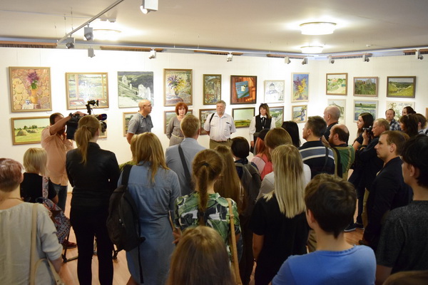 В Воронеже открылась выставка по итогам Всероссийского студенческого пленэра 2018 года