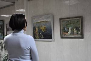Выставка преподавателей Воронежского художественного училища открылась на заводе РИФ