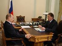 Состоялась встреча Владимира Путина и Алексея Гордеева