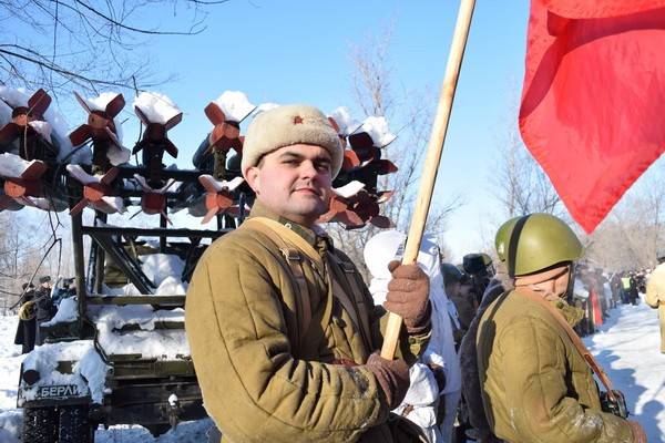 Реконструкция боёв за Воронеж прошла 29 января по новому сценарию: организаторы воспроизвели подвиг Александра Матросова
