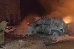 В Воронеже возобновились ночные возгорания иномарок