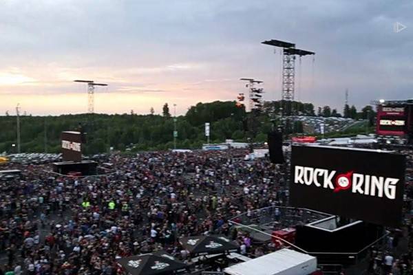 На рок-фестивале в Германии проведена  тотальная эвакуация зрителей