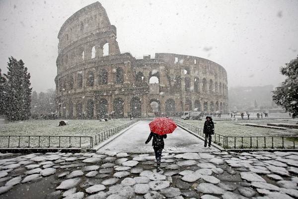 В Европу пришла ранняя зима – туристам лучше отложить поездки