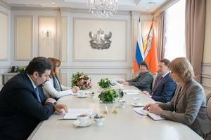 Губернатор и Ростропович обсудили вопросы развития культуры