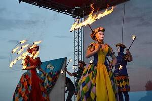Более двадцати тысяч воронежцев собрал 9 мая  фестиваль «Огни Победы»