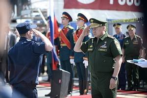 Сергей Шойгу посетил в Воронеже военные соревнования «Авиадартс-2014»