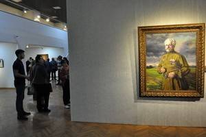 В Воронеже открылась выставка народного художника СССР Александра Шилова «Они сражались за Родину!»