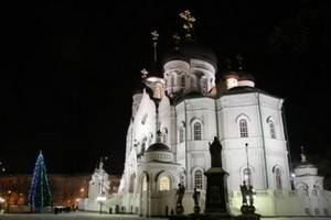 Программа праздничных Рождественских мероприятий и служб в Воронеже
