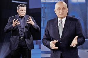 Телевизионные рейтинги на неделе 24-30 октября: Москва подсела на Соловьёва и Киселёва, Россия – на потустороннее