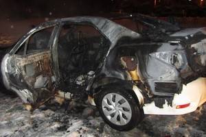 В Воронеже  ежедневно горят иномарки, еще одна «Тойота» погибла в ночь на пятницу