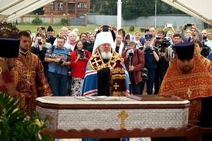 В Воронеж привезли мощи святого праведного воина Федора Ушакова