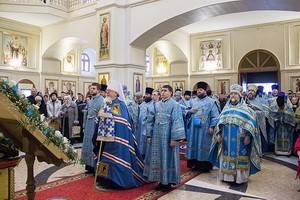 Митрополит Сергий освятил собор в Лисках