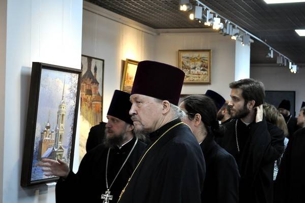 Выставка «Православное зодчество в творчестве воронежских художников» оказалась даже значительнее, чем ожидалось