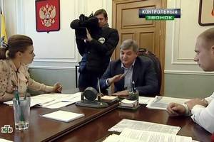 Мэр Воронежа Александр Гусев стал героем программы федерального канала «Контрольный звонок»