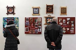 В Воронеже прошло открытие первой выставки, посвященной Харькову