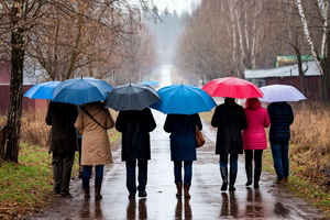 Прогноз скорректирован: вместо потепления – похолодание и дожди