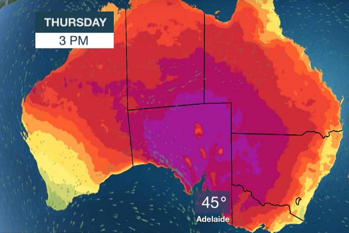 Максимальная температура воздуха австралия. Жара в Австралии. Аномальная жара в Австралии. Климат Австралии. Температура в Австралии.