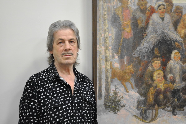 Персональная выставка Александра Брюханова «В моей душе живи, моя Россия» открылась в Воронеже в зале на Кирова